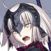 【FGO】さりげなく（？）探りを入れている邪ンヌのイラスト